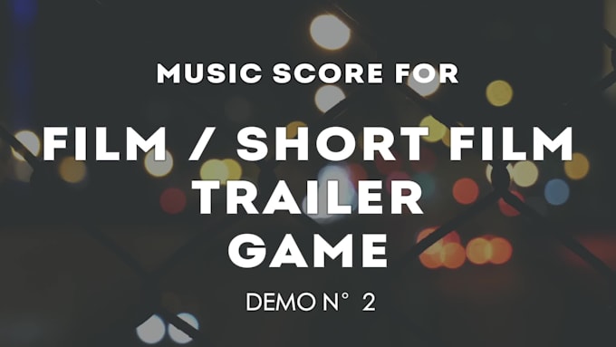 compose and record a cinematic score