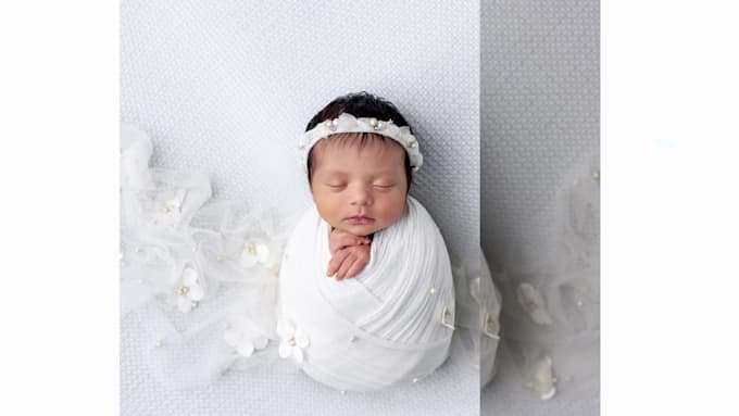 do newborn and maternity photo editing
