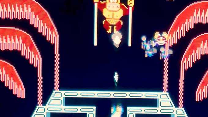 add a crt effect to your pixel art