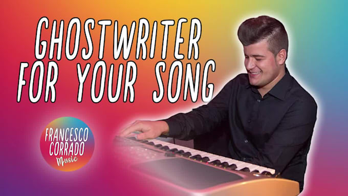 write and produce your song as a ghostwriter