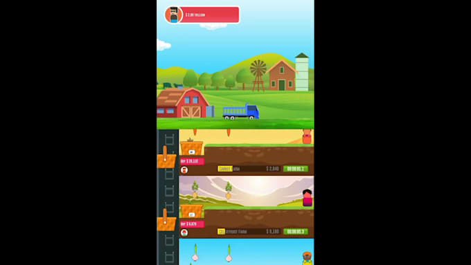 design premium game UI hud and menus for 2d or 3d games