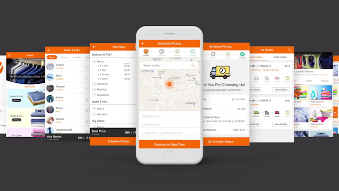provide high quality laundry app design