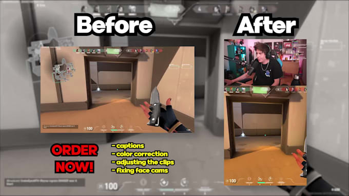 edit twitch clips for tiktok with subtitles