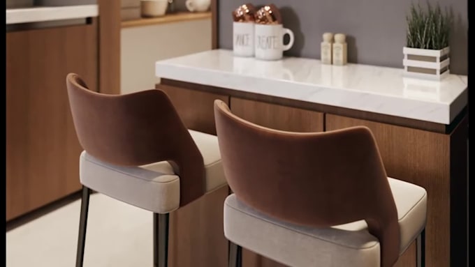 create a 3d rooms architectural walkthrough