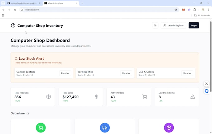 be your inventory management system developer