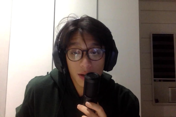 do a professionally made voiceover in english for you