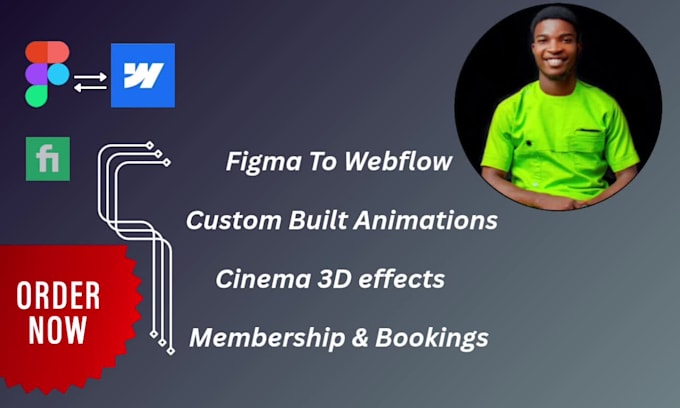 design a beautiful mobile responsive figma to webflow blog website