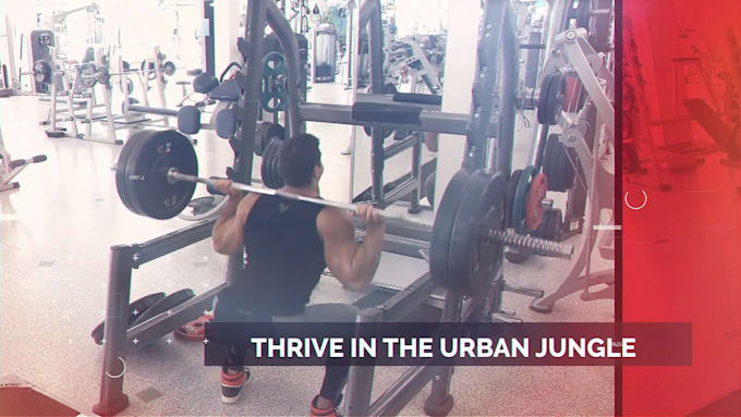 do sports fitness promo gym video for social media