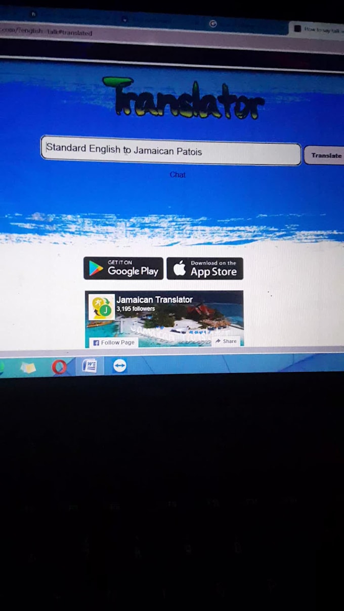 L Translate Over 1000 Words From English To Jamaican Patois By