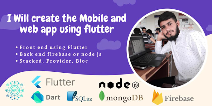 create a custom flutter app for ios, android, and web