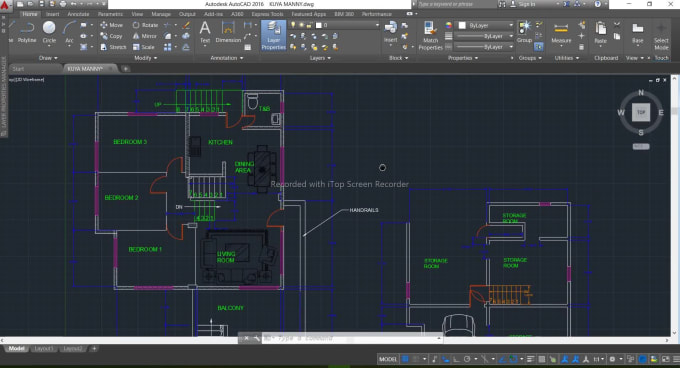 Do draft detailed architectural working drawings in autocad by ...