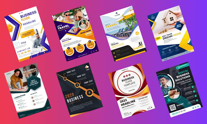 design travel poster, logo, social media posts, CV design, typography