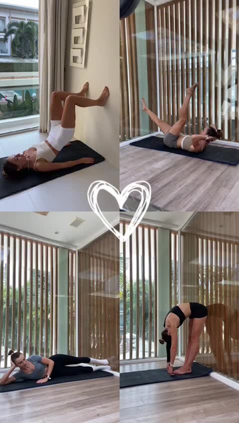be your yoga model