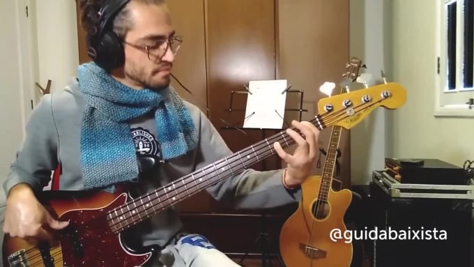 Give you online bass lessons and help you express yourself by Lucasguida |  Fiverr