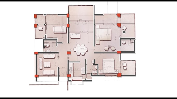 do architectural diagrams, concept sketches, and collages