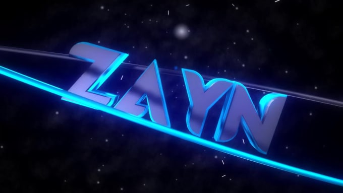 Make 3d And 2d Text Intros For Youtube By Zaynakamza Fiverr