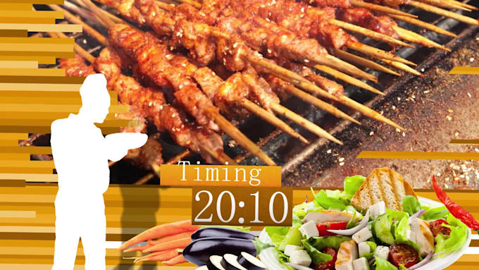 create food promotion or restaurant promo video