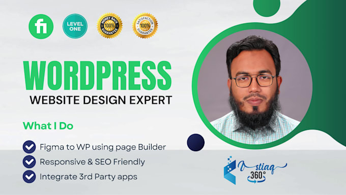 design and redesign modern wordpress using elementor pro