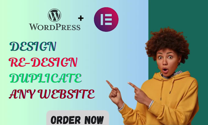 design, redesign, clone, build, duplicate, copy, revamp wordpress website