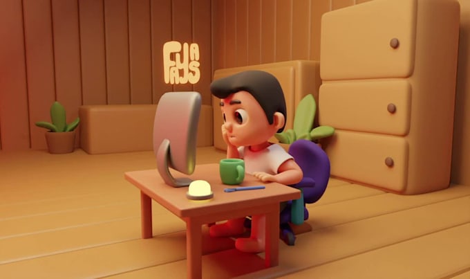 create and animate 3d characters and models