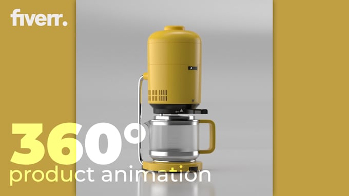 create immersive 360 degree product animations