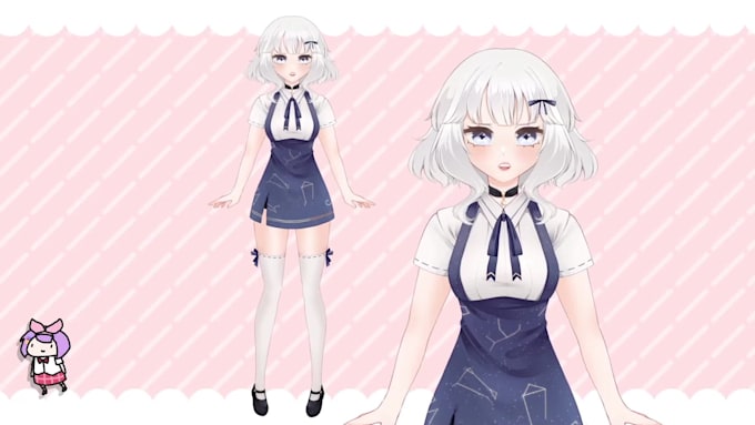 rig and animate your 2d character in live2d