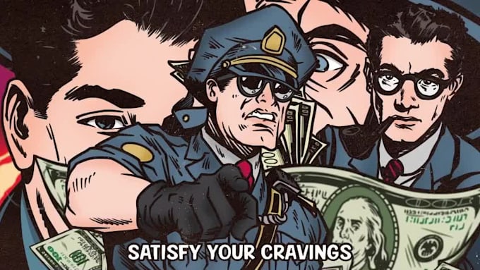 animate your music into a vintage comic style music video