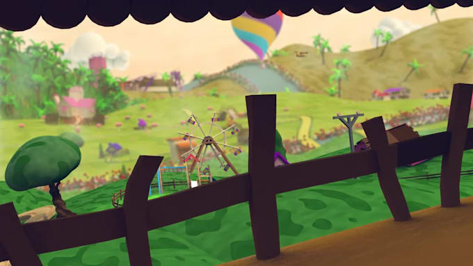 create cg environment and rendering