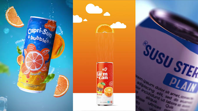 create an animation motion graphics for video ads and commercials