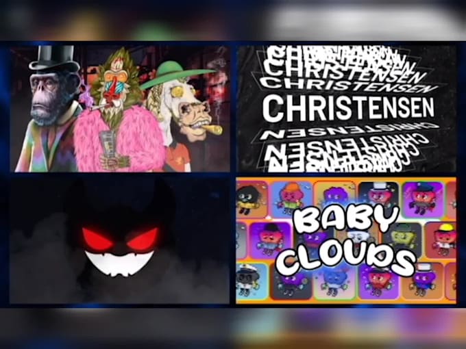 create animated discord banner, logo, headers