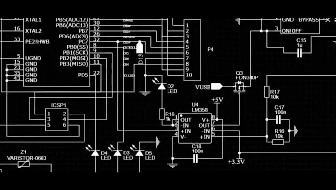 Design professional schematic and pcb layout by Princesasanka | Fiverr