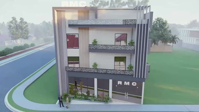create 3d interior, exterior renderings, apartment design