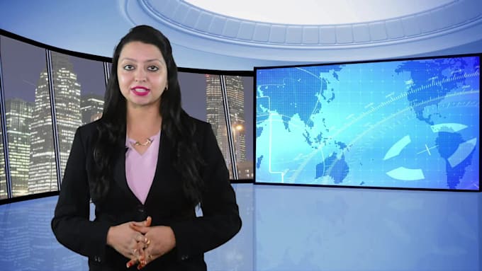 Be a breaking news english and hindi spokesperson by Varunbhansali Fiverr
