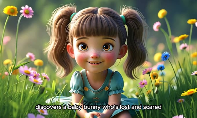 make custom kids story animations with voiceover