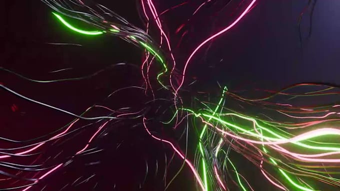 3d logo animation loop nft abstract animation 4k 3d abstract animation