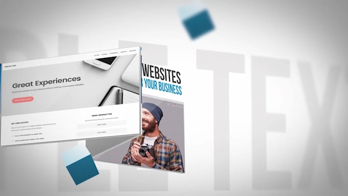 create promotional video for your website