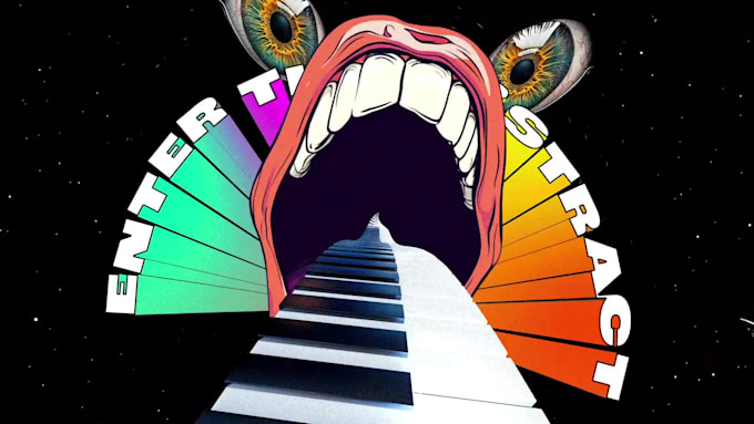 create surreal 2d and 3d intro animations