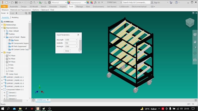 optimize your variant design using inventor ilogic