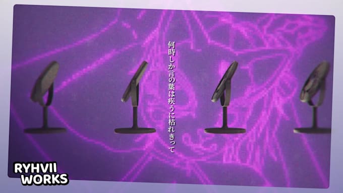 make you a music video for utaite or singer and vtuber