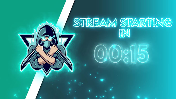 Create animated twitch livestream countdown by Eg_darko | Fiverr