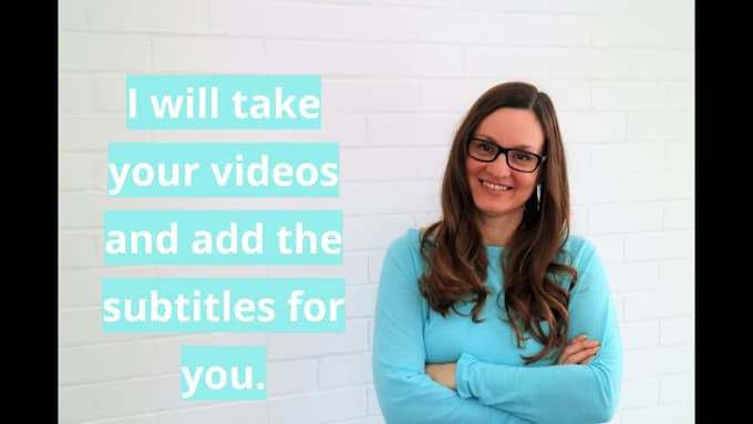 add subtitles to your video