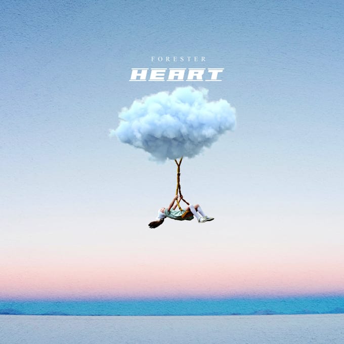 make minimalistic album cover design