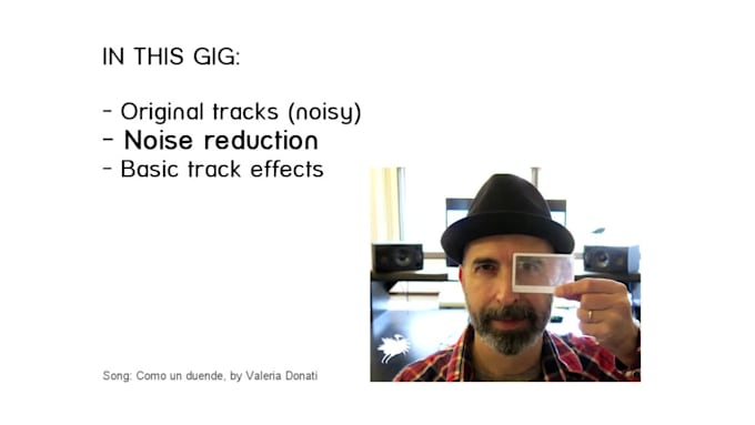 restore, fix and clean your audio tracks or files