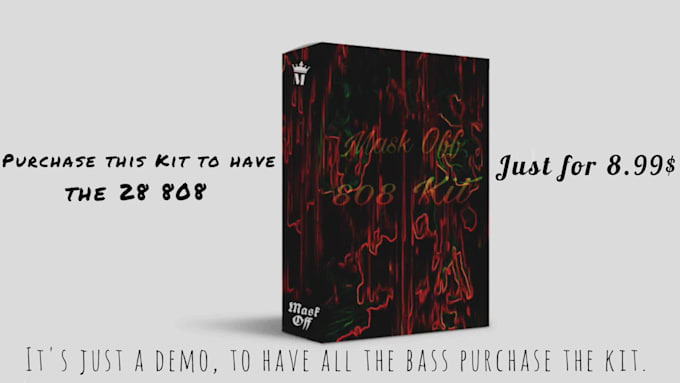 deliver over 28 bass 808