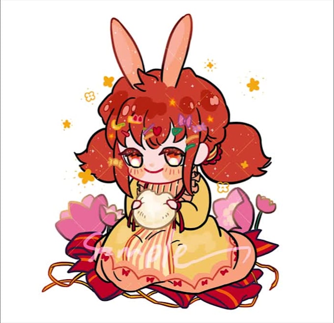 draw chibi character in picture or GIF