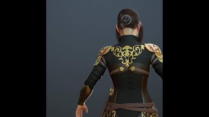 model custom 3d characters for games in unreal unity roblox