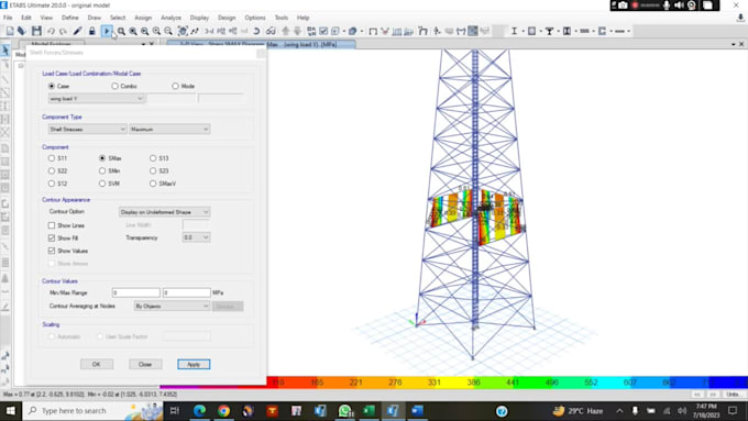 help to calculate the wind load of the structure