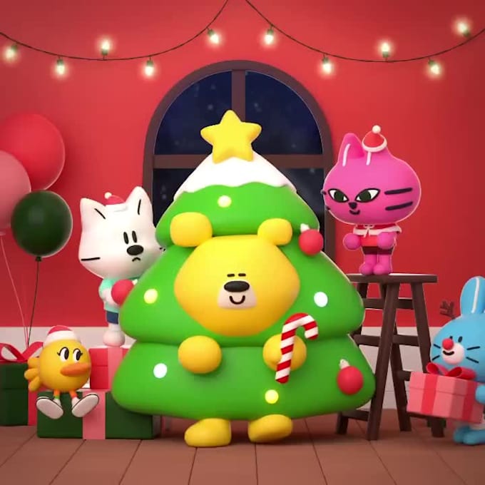 Render 3d christmas animation, 3d christmas video, kids animation by Christmas Video Kids