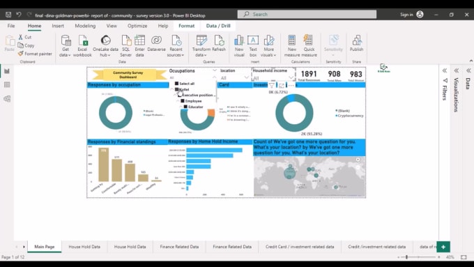 Perform Advanced Data Analysis Using Power Bi And Python By Awais 