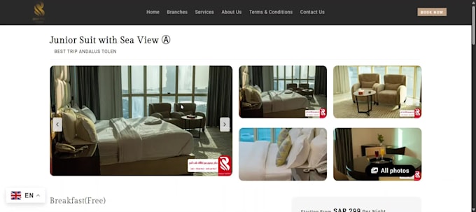 create a hotel booking wordpress website and booking com airbnb integration